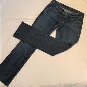 Women’s Citizens of Humanity cropped jean. Size 25